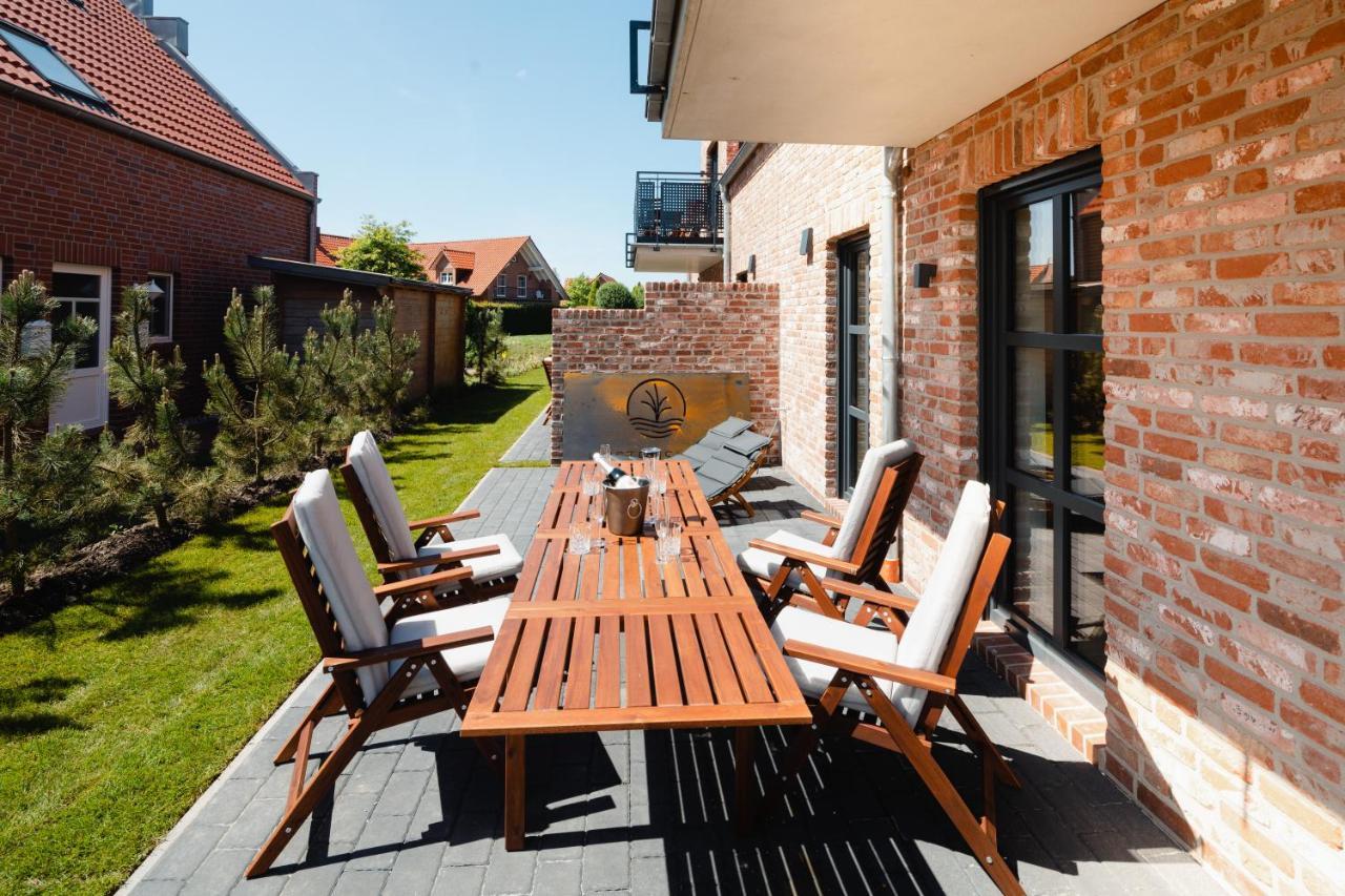 Kuesten Suite Sued - Seitliche Wasserlage, Terrasse, 70Qm Greetsiel Buitenkant foto