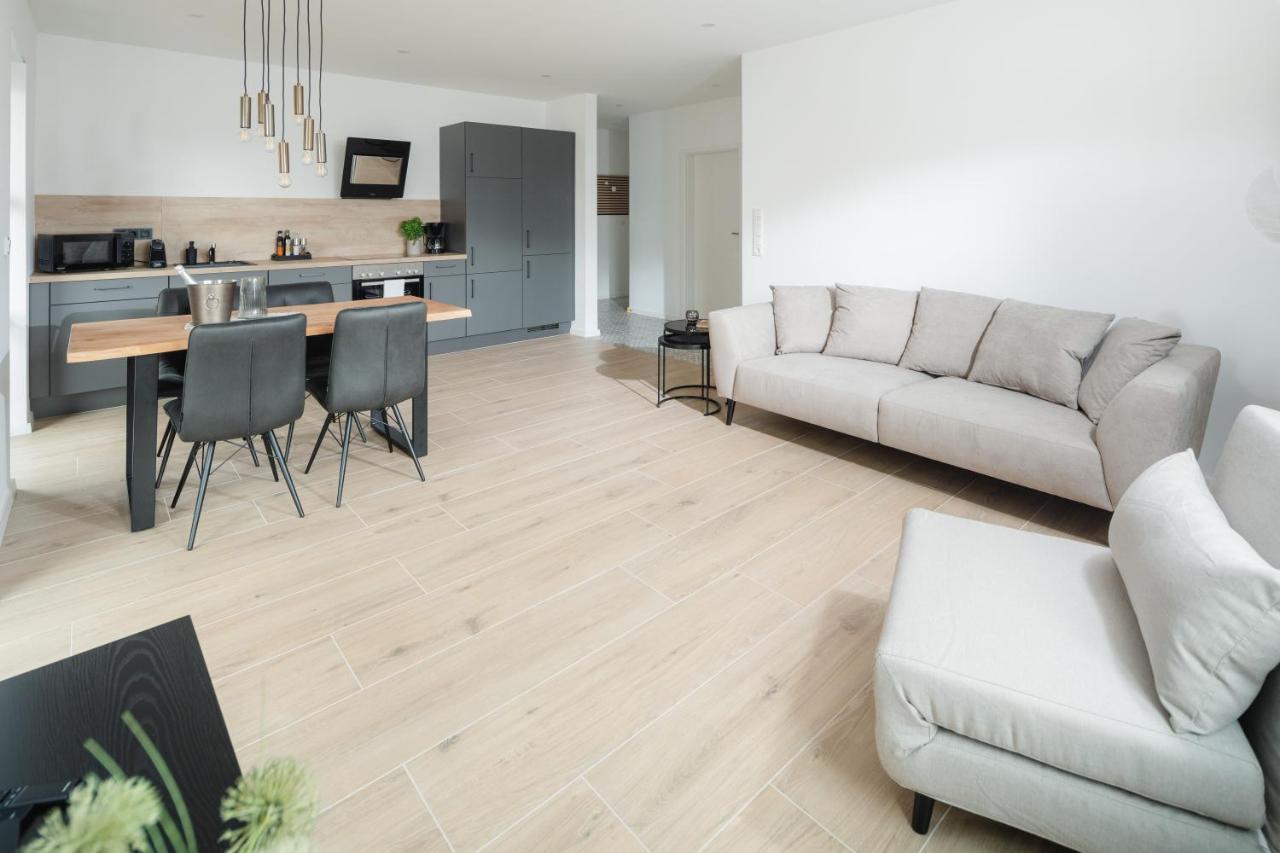 Kuesten Suite Sued - Seitliche Wasserlage, Terrasse, 70Qm Greetsiel Buitenkant foto